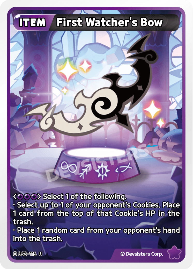 First Watcher s Bow - [BS3 - 116] (Age of Heroes and Kingdoms - UC) Near Mint - Nick Nack's Full Frontal Attack