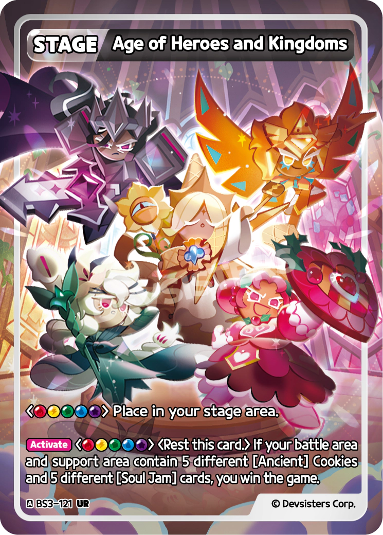 Age of Heroes and Kingdoms - [BS3 - 121] (Age of Heroes and Kingdoms - UR) Near Mint - Nick Nack's Full Frontal Attack