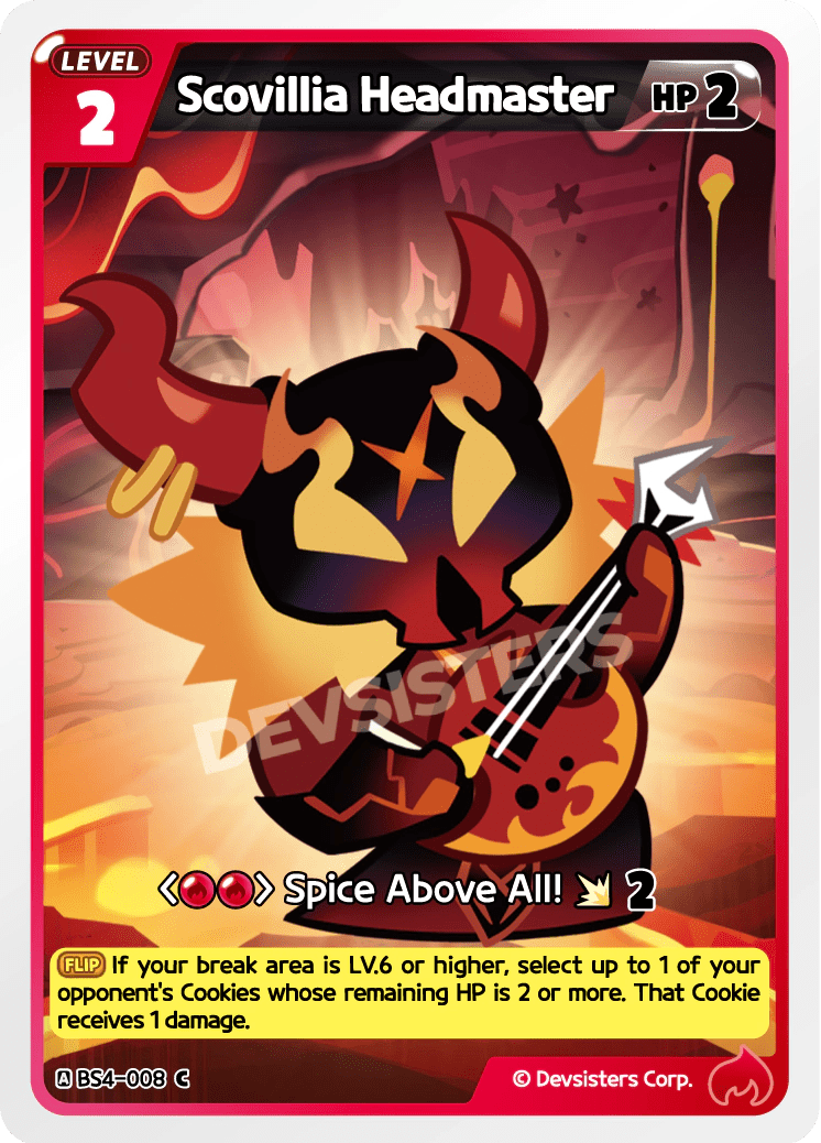 Scovillia Headmaster - [BS4 - 008] (Age of Heroes and Kingdoms - C) Near Mint - Nick Nack's Full Frontal Attack
