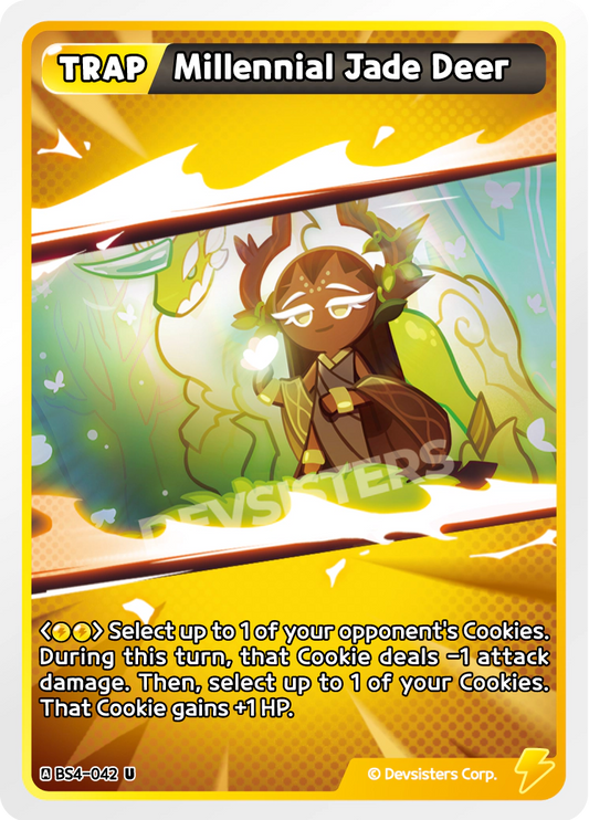 Millennial Jade Deer - [BS4 - 042] (Age of Heroes and Kingdoms - UC) Near Mint - Nick Nack's Full Frontal Attack