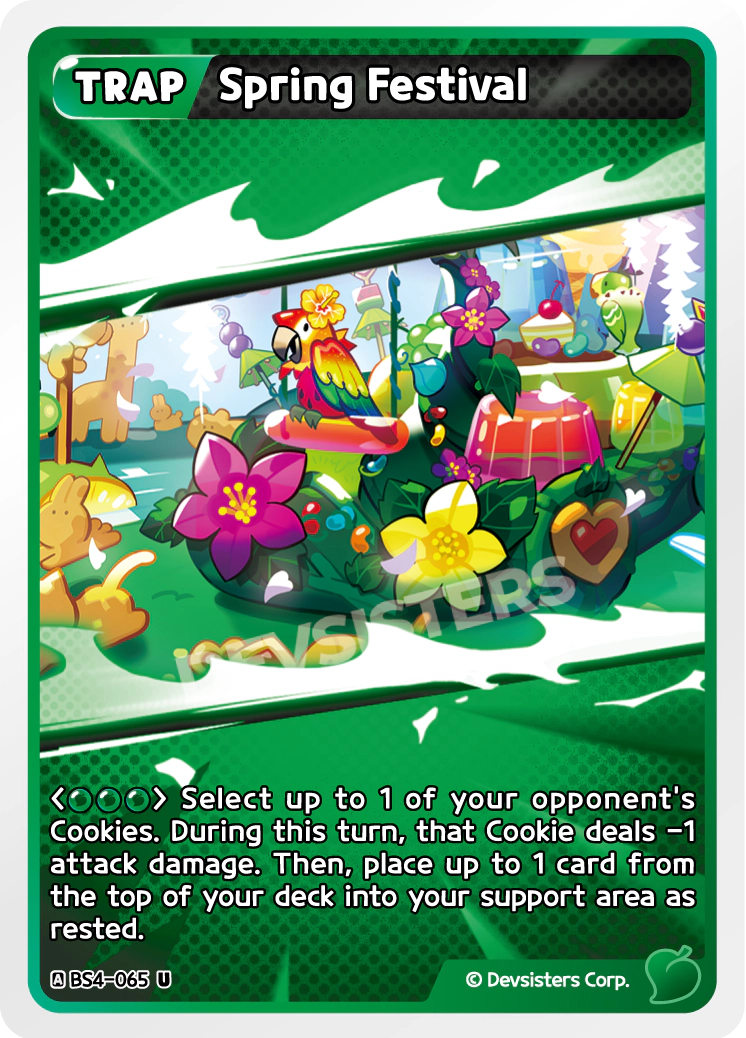 Spring Festival - [BS4 - 065] (Age of Heroes and Kingdoms - UC) Near Mint - Nick Nack's Full Frontal Attack