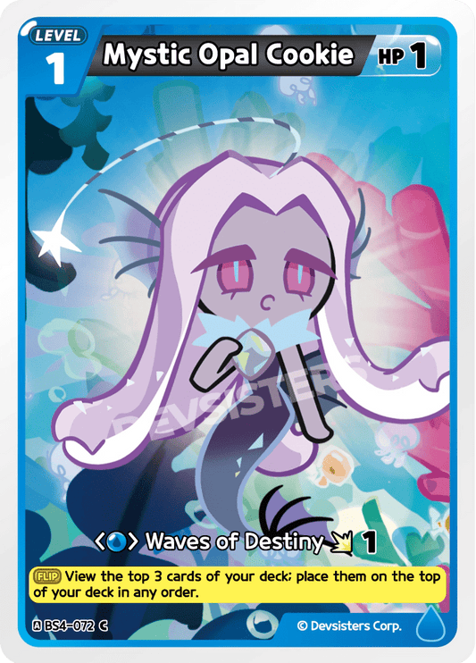 Mystic Opal Cookie - [BS4 - 072] (Age of Heroes and Kingdoms - C) Near Mint - Nick Nack's Full Frontal Attack