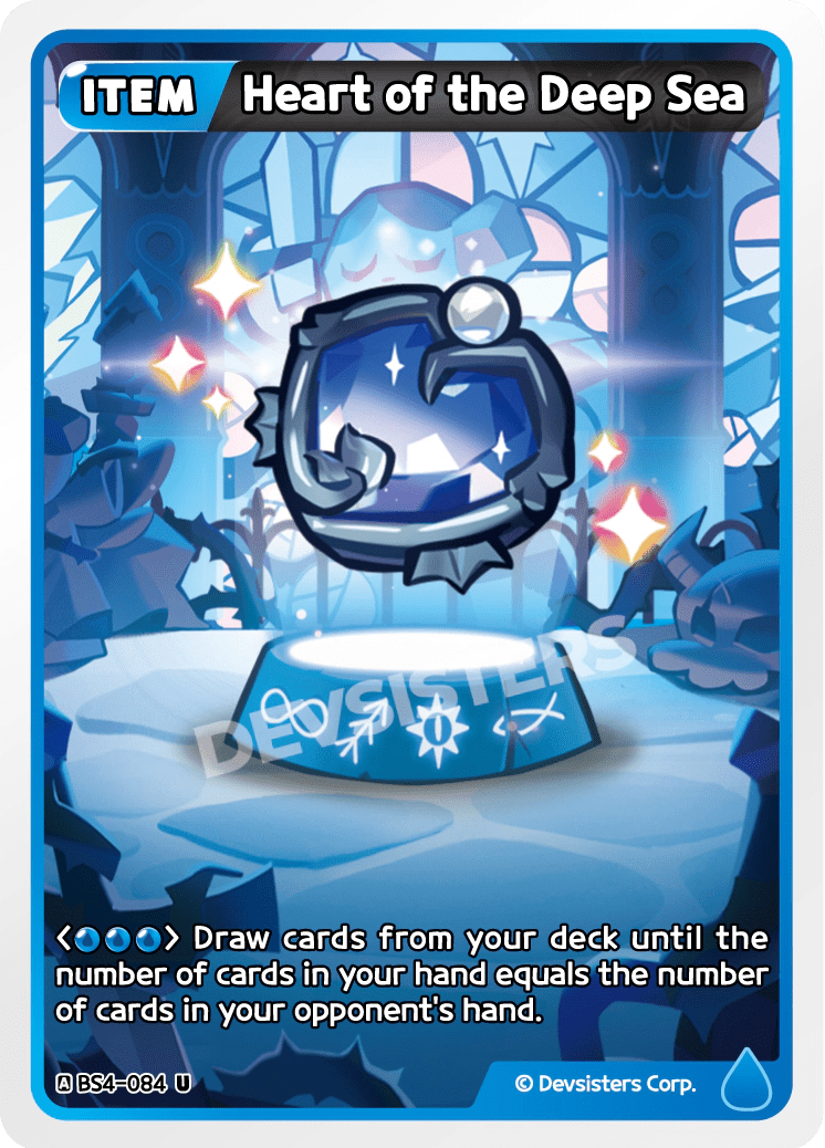 Heart of The Deep Sea - [BS4 - 084] (Age of Heroes and Kingdoms - UC) Near Mint - Nick Nack's Full Frontal Attack