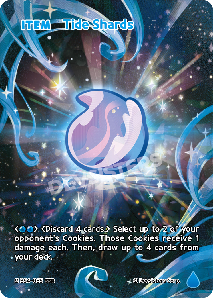 Tide Shards - [BS4 - 085] (Age of Heroes and Kingdoms - SSR) Near Mint - Nick Nack's Full Frontal Attack