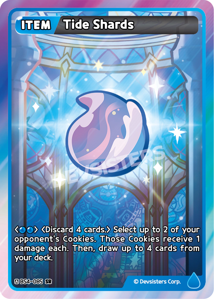 Tide Shards - [BS4 - 085] (Age of Heroes and Kingdoms - SR) Near Mint - Nick Nack's Full Frontal Attack
