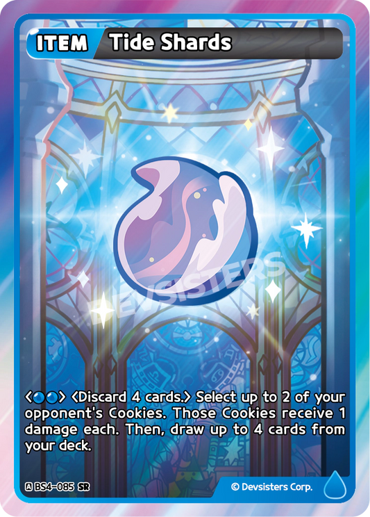 Tide Shards - [BS4 - 085] (Age of Heroes and Kingdoms - SR) Near Mint - Nick Nack's Full Frontal Attack