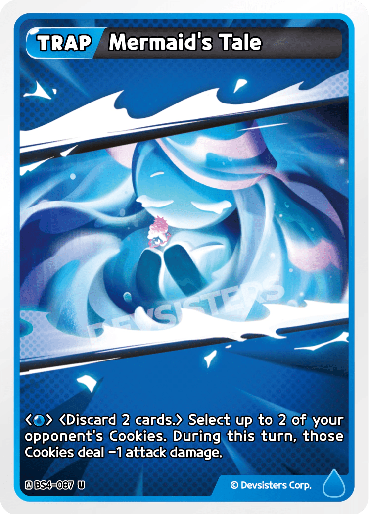 Mermaid s Tale - [BS4 - 087] (Age of Heroes and Kingdoms - UC) Near Mint - Nick Nack's Full Frontal Attack