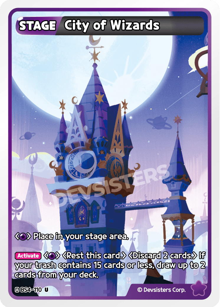 City of Wizards - [BS4 - 110] (Age of Heroes and Kingdoms - UC) Near Mint - Nick Nack's Full Frontal Attack