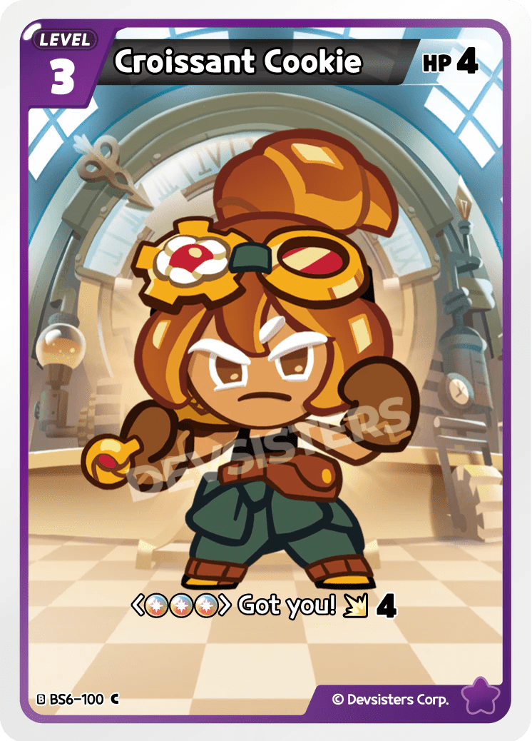 Croissant Cookie - [BS6 - 100] (Legends Awaken - C) Near Mint - Nick Nack's Full Frontal Attack