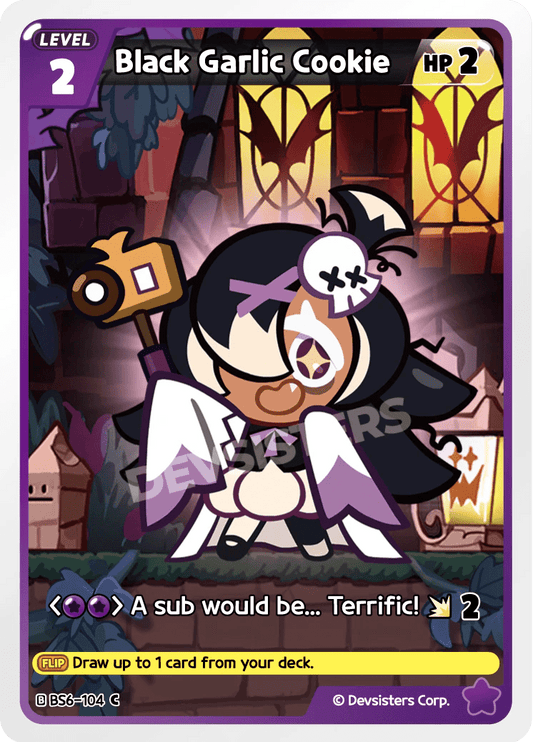 Black Garlic Cookie - [BS6 - 104] (Legends Awaken - C) Near Mint - Nick Nack's Full Frontal Attack