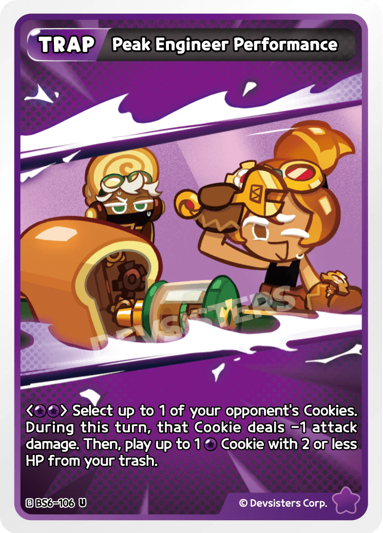 Peak Engineer Performance - [BS6 - 106] (Legends Awaken - UC) Near Mint - Nick Nack's Full Frontal Attack