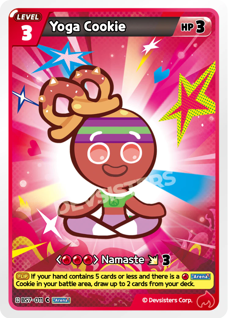 Yoga Cookie - [BS7 - 011] (Arena of Glory - C) Near Mint - Nick Nack's Full Frontal Attack