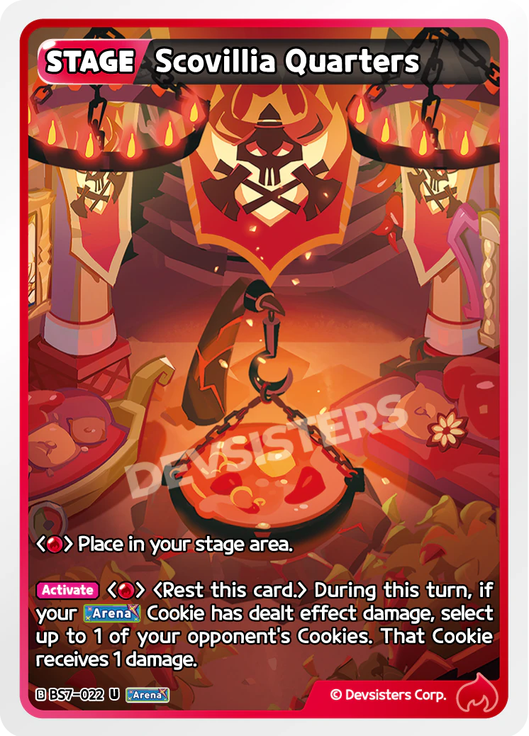 Scovillia Quarters - [BS7 - 022] (Arena of Glory - UC) Near Mint - Nick Nack's Full Frontal Attack