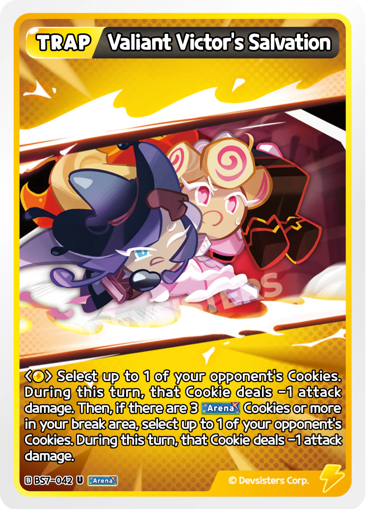 Valiant Victor s Salvation - [BS7 - 042] (Arena of Glory - UC) Near Mint - Nick Nack's Full Frontal Attack