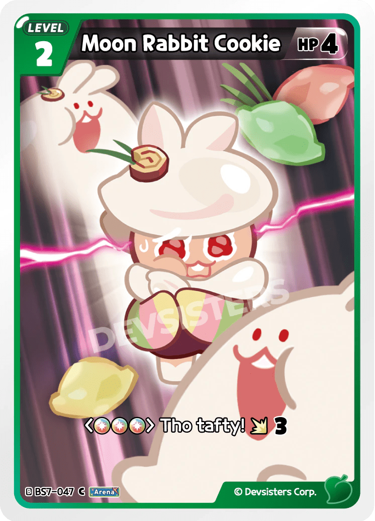 Moon Rabbit Cookie - [BS7 - 047] (Arena of Glory - C) Near Mint - Nick Nack's Full Frontal Attack