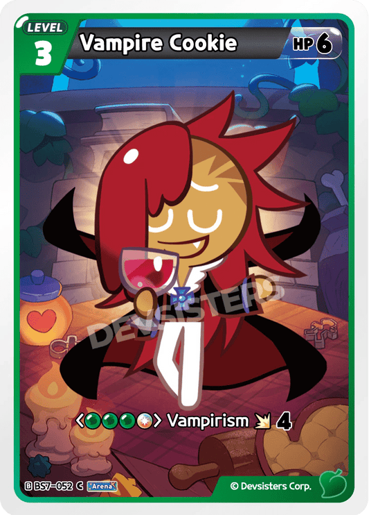 Vampire Cookie - [BS7 - 052] (Arena of Glory - C) Near Mint - Nick Nack's Full Frontal Attack
