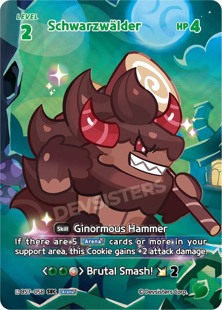 Schwarzwalder - [BS7 - 058] (Arena of Glory - SEC) Near Mint - Nick Nack's Full Frontal Attack
