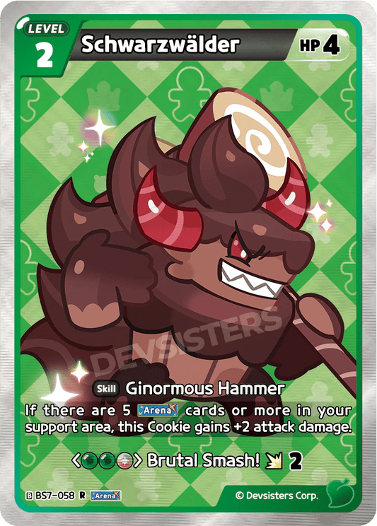 Schwarzwalder - [BS7 - 058] (Arena of Glory - R) Near Mint - Nick Nack's Full Frontal Attack