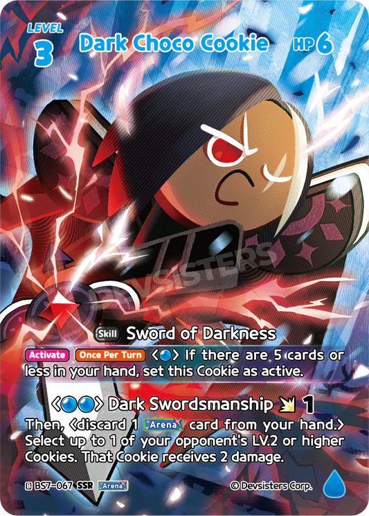 Dark Choco Cookie - [BS7 - 067] (Arena of Glory - SSR) Near Mint - Nick Nack's Full Frontal Attack
