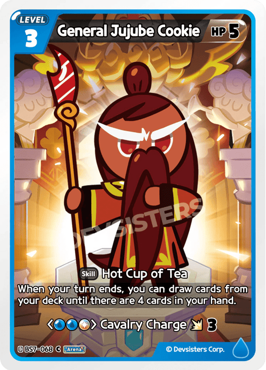 General Jujube Cookie - [BS7 - 068] (Arena of Glory - C) Near Mint - Nick Nack's Full Frontal Attack
