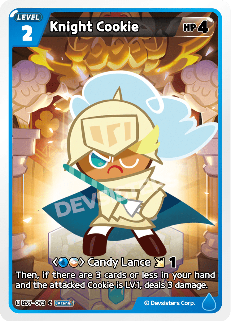 Knight Cookie - [BS7 - 073] (Arena of Glory - C) Near Mint - Nick Nack's Full Frontal Attack