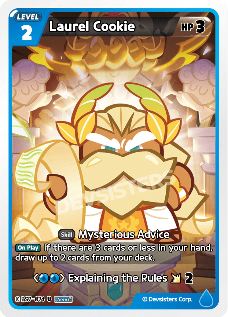 Laurel Cookie - [BS7 - 074] (Arena of Glory - UC) Near Mint - Nick Nack's Full Frontal Attack