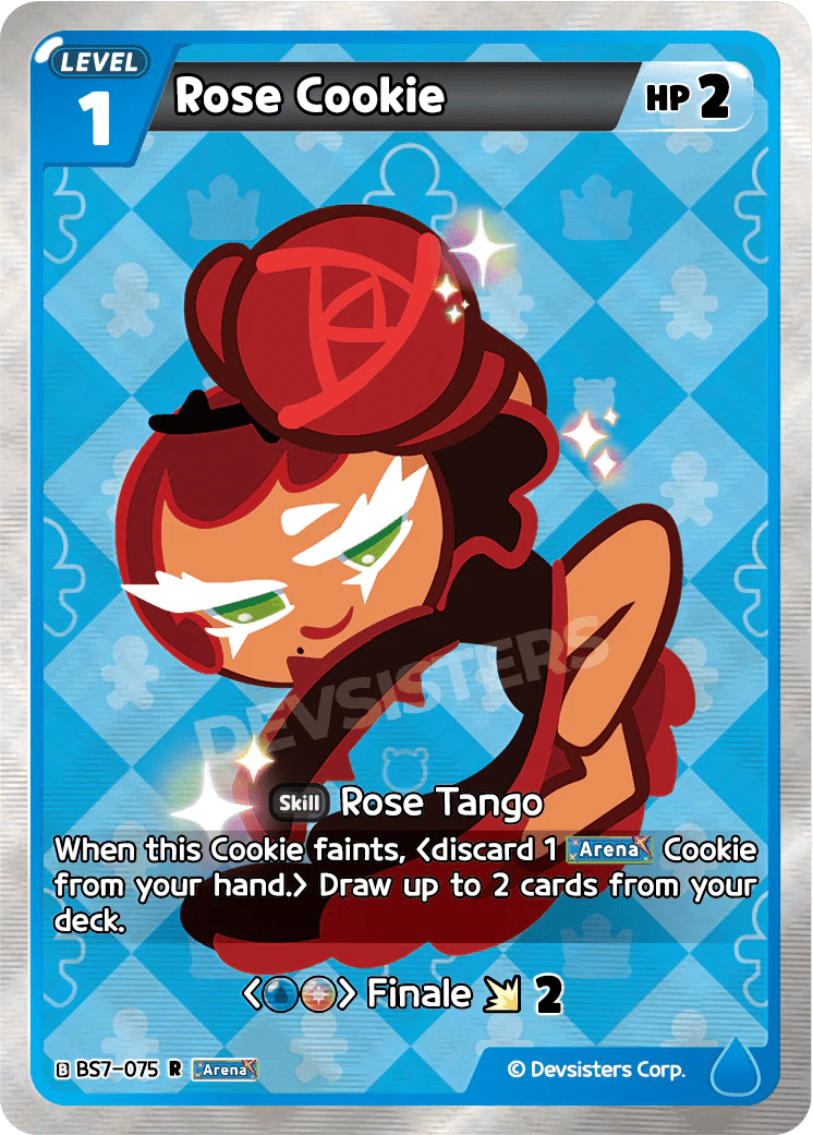 Rose Cookie - [BS7 - 075] (Arena of Glory - R) Near Mint - Nick Nack's Full Frontal Attack