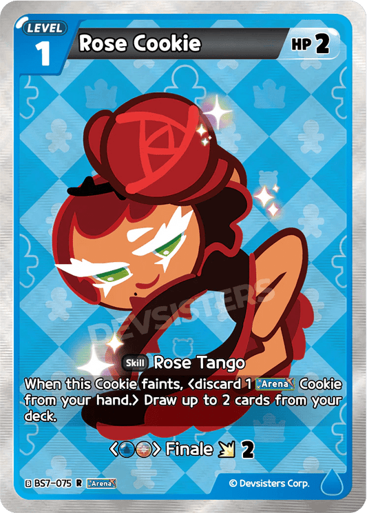 Rose Cookie - [BS7 - 075] (Arena of Glory - R) Near Mint - Nick Nack's Full Frontal Attack
