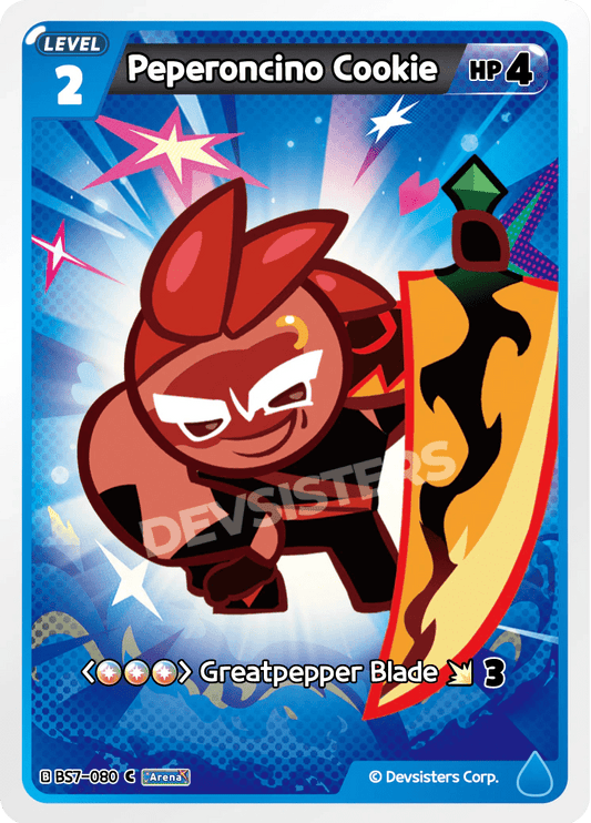 Peperoncino Cookie - [BS7 - 080] (Arena of Glory - C) Near Mint - Nick Nack's Full Frontal Attack