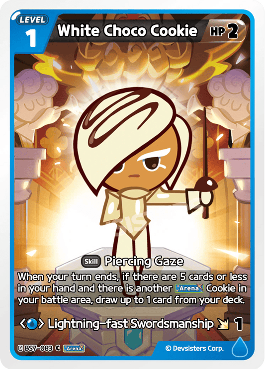 White Choco Cookie - [BS7 - 083] (Arena of Glory - C) Near Mint - Nick Nack's Full Frontal Attack