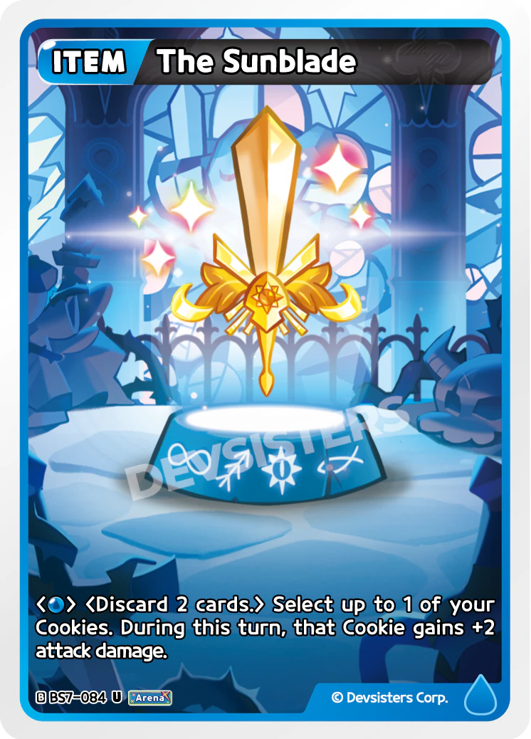 The Sunblade - [BS7 - 084] (Arena of Glory - UC) Near Mint - Nick Nack's Full Frontal Attack