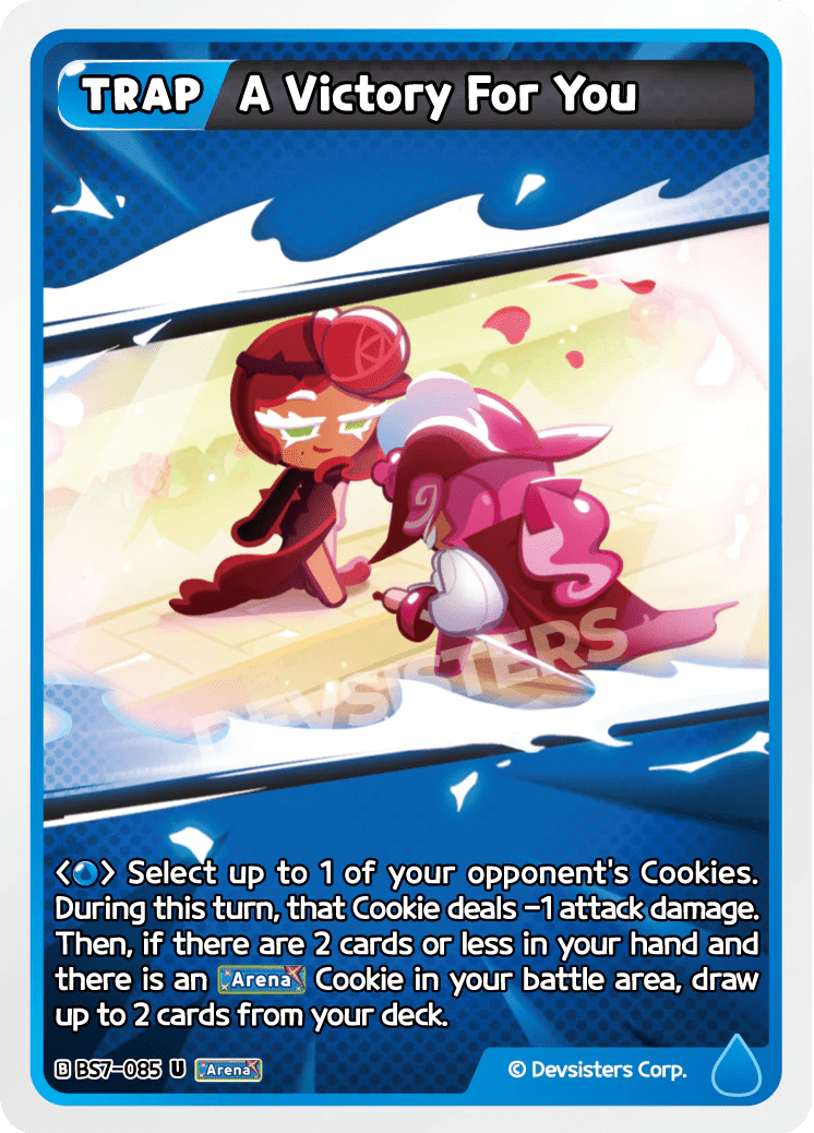 A Victory For You - [BS7 - 085] (Arena of Glory - UC) Near Mint - Nick Nack's Full Frontal Attack