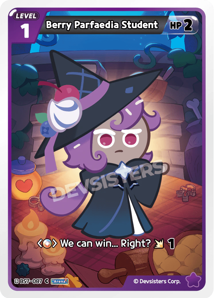 Berry Pardaedia Student - [BS7 - 087] (Arena of Glory - C) Near Mint - Nick Nack's Full Frontal Attack