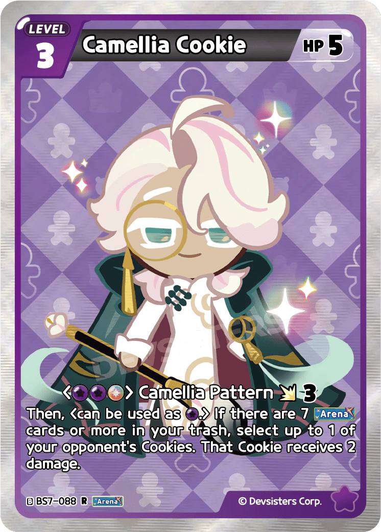Camellia Cookie - [BS7 - 088] (Arena of Glory - R) Near Mint - Nick Nack's Full Frontal Attack