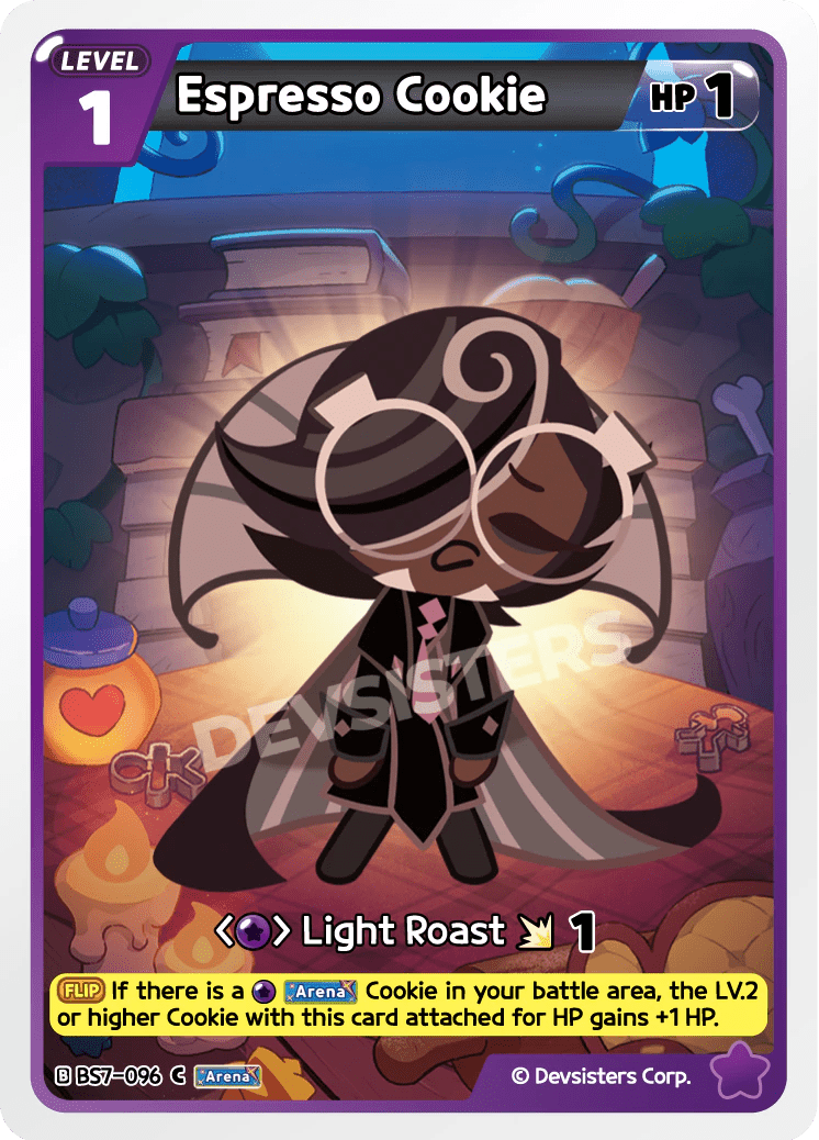 Espresso Cookie - [BS7 - 096] (Arena of Glory - C) Near Mint - Nick Nack's Full Frontal Attack