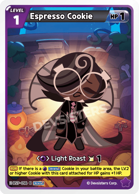 Espresso Cookie - [BS7 - 096] (Arena of Glory - C) Near Mint - Nick Nack's Full Frontal Attack