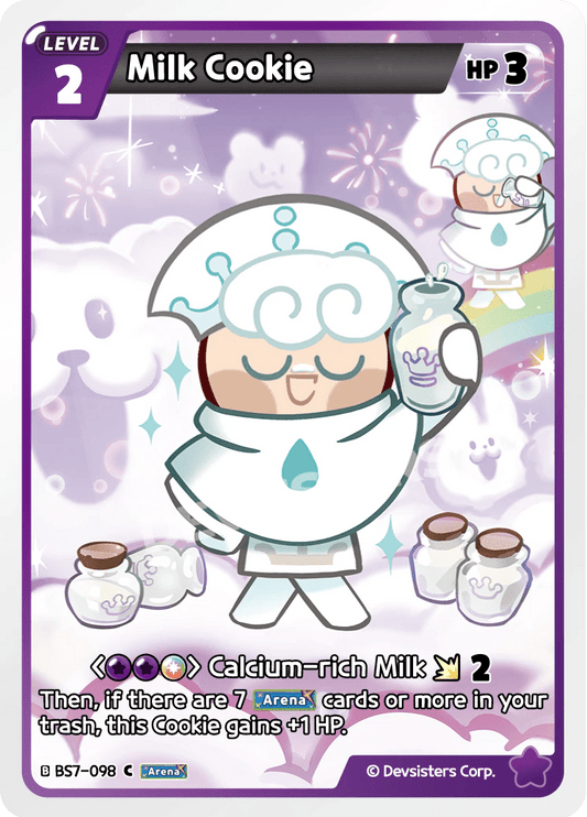 Milk Cookie - [BS7 - 098] (Arena of Glory - C) Near Mint - Nick Nack's Full Frontal Attack