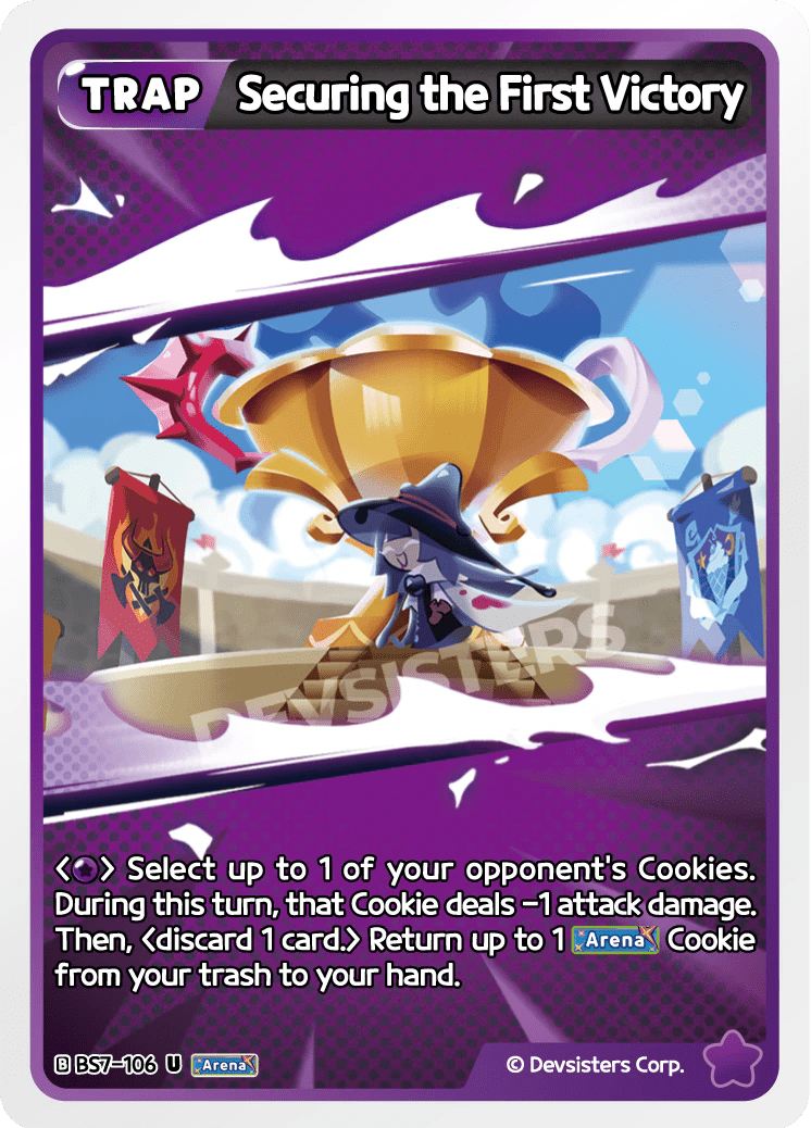 Securing The First Victory - [BS7 - 106] (Arena of Glory - UC) Near Mint - Nick Nack's Full Frontal Attack