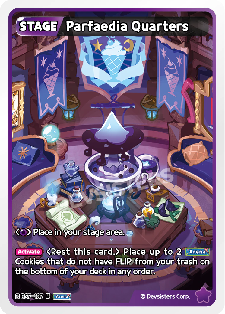 Parfaedia Quarters - [BS7 - 107] (Arena of Glory - UC) Near Mint - Nick Nack's Full Frontal Attack