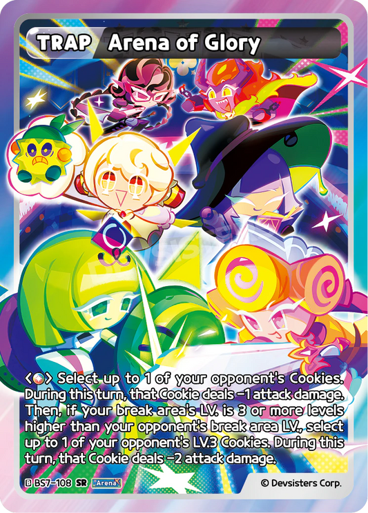 Arena of Glory - [BS7 - 108] (Arena of Glory - SR) Near Mint - Nick Nack's Full Frontal Attack
