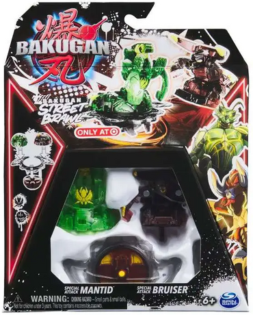 Bakugan Street Brawl 2-Pack: Mantid & Bruiser