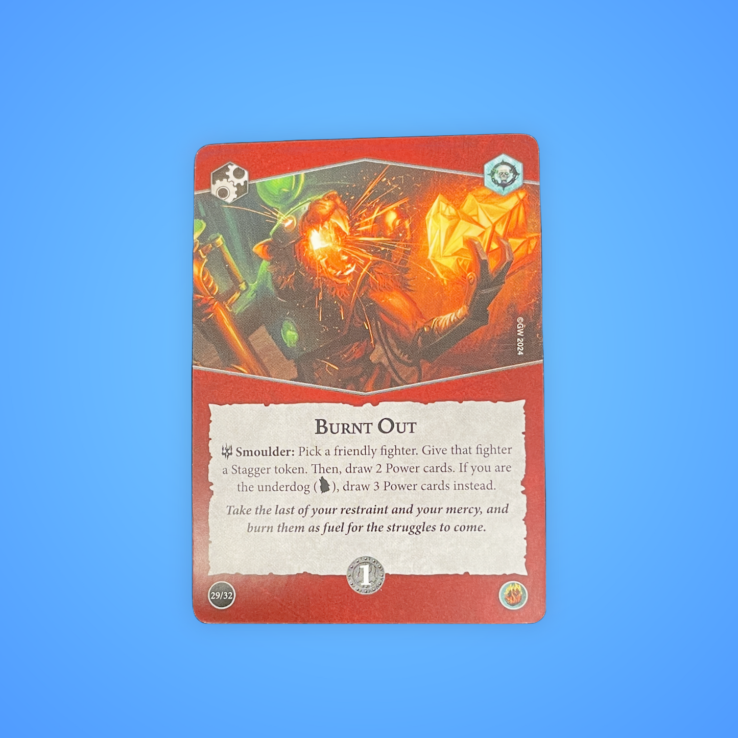Burnt Out (Warhammer Underworlds Card)