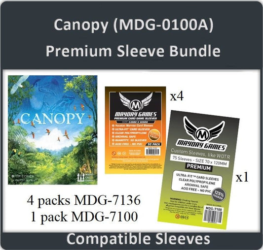 "Canopy" Compatible Card Sleeve Bundle - Nick Nack's Full Frontal Attack
