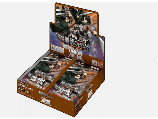 Union Arena Attack on Titan Booster Box UA23BT (Japanese) - Nick Nack's Full Frontal Attack