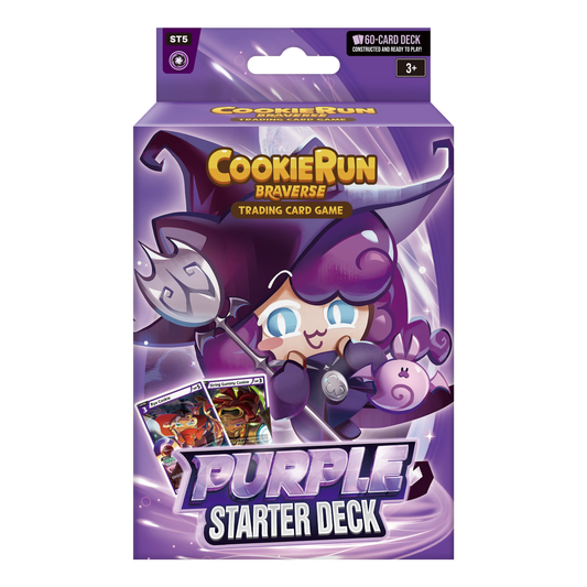 Cookie Run Card Game - Starter Deck: Purple