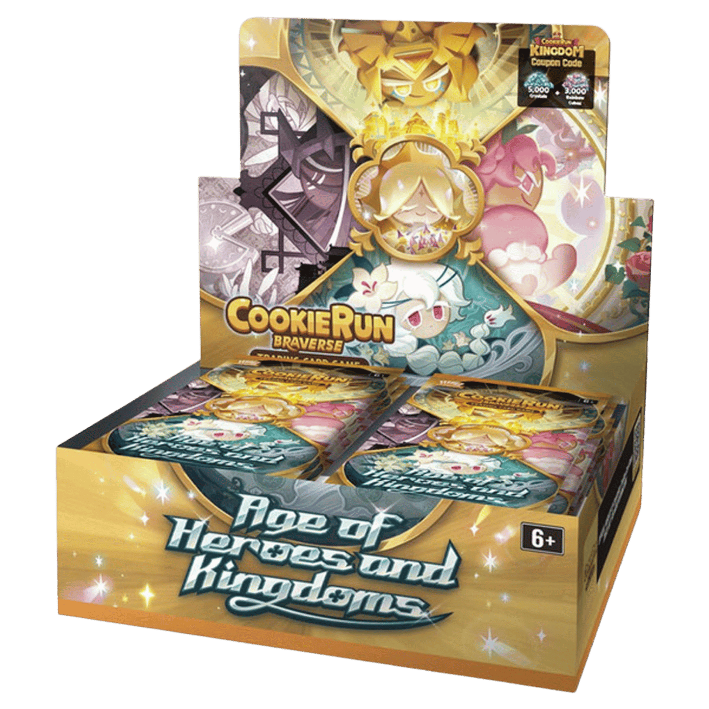 Cookie Run Card Game - Age of Heroes and Kingdoms Booster Box - Nick Nack's Full Frontal Attack