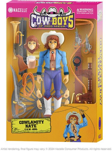 Wild West C.O.W. - Boys of Moo Mesa - Cowlamity Kate Action Figure - Nick Nack's Full Frontal Attack