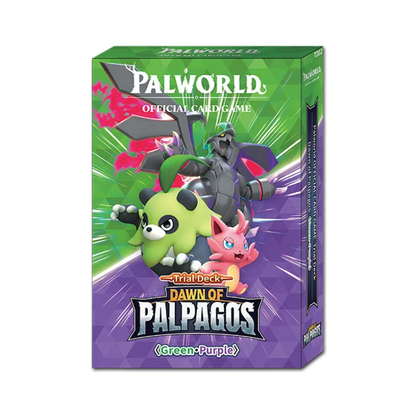 Palworld: Dawn of Palpagos Trial Deck - Green・Purple