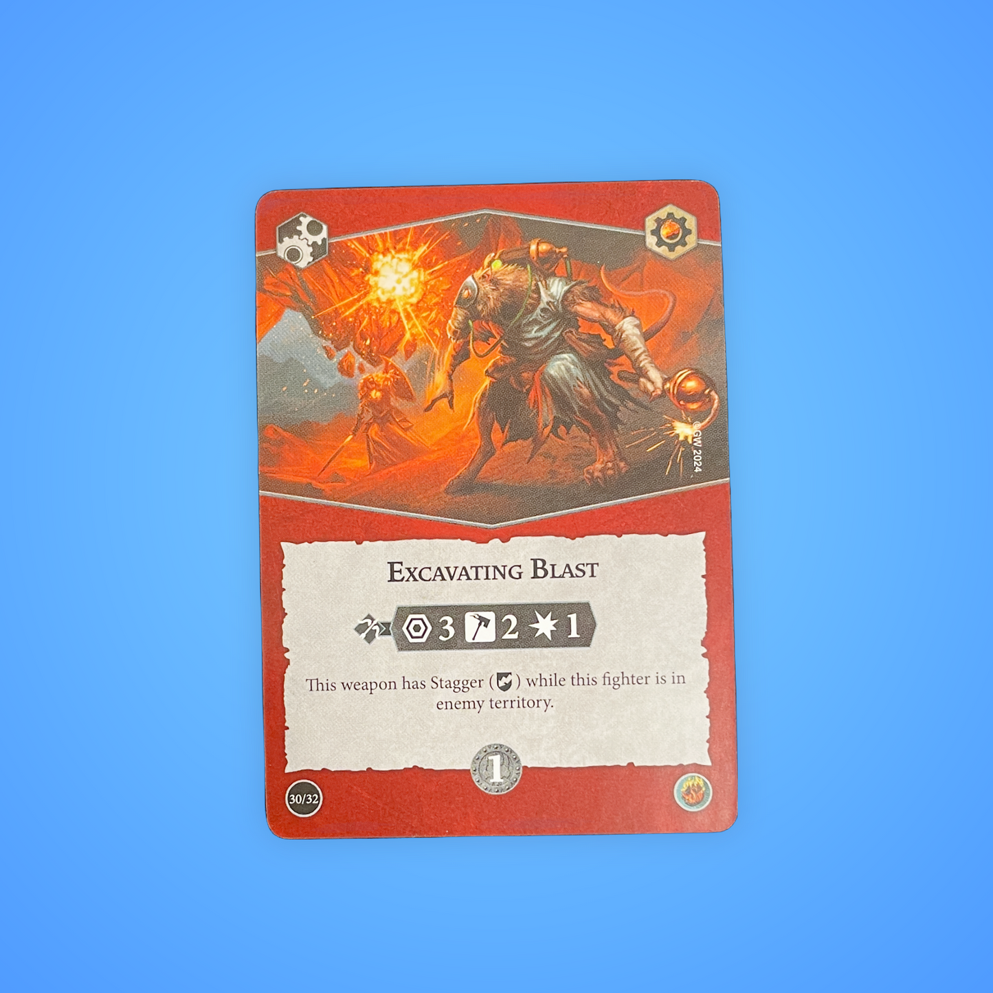 Excavating Blast (Warhammer Underworlds Card)