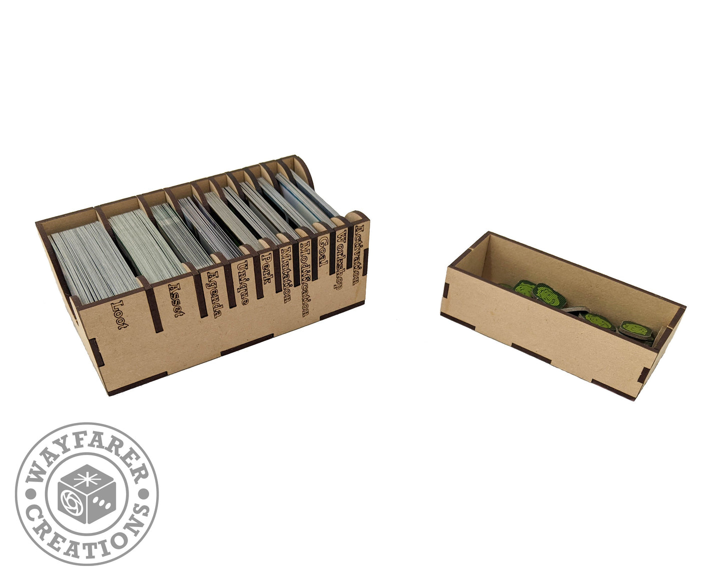 Fallout Board Game Organizer Insert